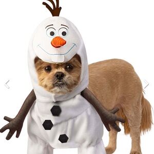 Frozen Olaf Dog Costume - large